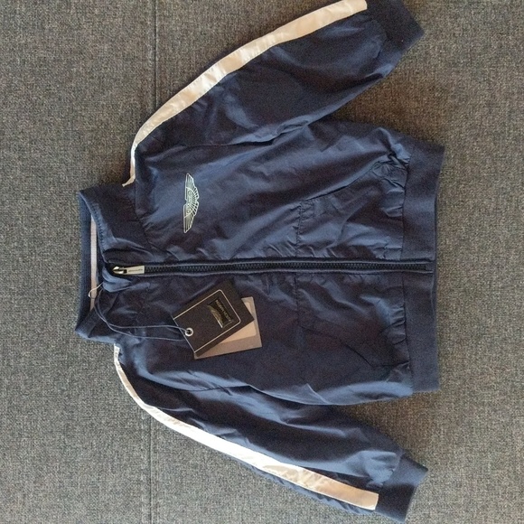 NWT Aston Martin K-WAY Faceazard Baby Coat / Wind Breaker - Picture 14 of 16
